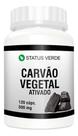 Carvão Vegetal Ativado 120 Cáps 500mg Original