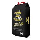 Carvão Vegetal de Jardinagem Grosso (1kg) OURO PRETO