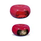 Casa cama para Gato Formato de Donuts rosquinha Vermelho MECPET