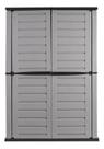 Casa Container Plastico 89x151x220 Cm Cinza
