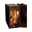 Casa De Bonecas Em Miniatura De Madeira Para Adultos, Quebra-cabeça 3D, Modelo De Montagem, Suporte