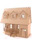 Casa de Bonecas Escala Barbie Mod Victoria Natural - Darama