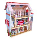 Casa de bonecas KidKraft Chelsea Dollhouse com 16 acessórios