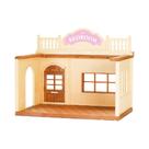 Casa De Família De Animais De Coelho De Floresta Em Miniatura, Móveis De Brinquedo Para Casa De