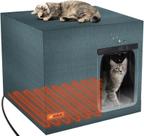 Casa de Gato GASUR Grande e Aquecida - À Prova D'Água e Isolada para Exteriores