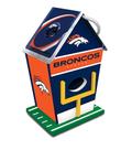 Casa de Passarinho de Madeira NFL Denver Broncos - 20 x 13 cm