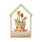Casa Decorativa Feliz Páscoa com Led - 17cm - 1 unidade - Cromus - Rizzo Casa Decorativa Feliz Páscoa com Led - 17cm - 1 unidade - Cromus - Rizzo