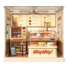 Casa em Miniatura DIY Sacblirr com Luz LED