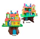Casa Na Arvore Casinha De Boneca Infantil Brinquedo Xplast