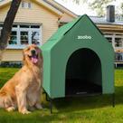 Casa para Cachorro Zooba XL 122cm Abrigo Elevado Resistente ao Clima Casa para Cachorro Zooba XL 122cm Abrigo Elevado Resistente ao Clima