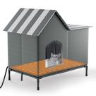 Casa para Gato Aquecida e Isolada - À Prova de Intempéries