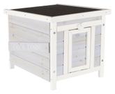 Casa para Gato Outdoor Trixie à Prova de Intempéries com Piso Elevado - Cinza