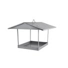 Casa Para Tratar Pássaro Galvanizada