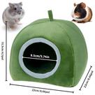 Casa Quente De Inverno Para Hamster, Gaiola Para Porquinho-da-Índia, Ninho Para Pequenos Animais,
