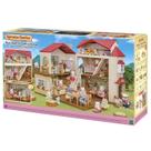 Casa Telhado Vermelho Sylvanian Families Com Sótão E Luzes Colecionável 5708 Casa Telhado Vermelho Sylvanian Families Com Sótão E Luzes Colecionável 5708