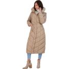 Casaco acolchoado Steve Madden feminino, champanhe, inverno, vegano