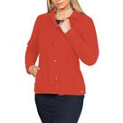 Casaco Blazer Jaqueta C/ Bolso Soft Elegante Leve Feminina - Clave de Fa