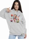 Casaco Blusa Moletom Masculino e Feminino Canguru Estampa Fada Com Bolso e Capuz Inverno Frio Ref 03