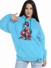 Casaco Blusa Moletom Masculino e Feminino Canguru Estampa Gueixa Com Bolso e Capuz Inverno Frio 10