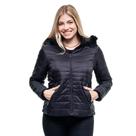 Casaco Bobojaco Jaqueta Puffer Feminina Corta Vento Inverno Forrada Casaco Bobojaco Jaqueta Puffer Feminina Corta Vento Inverno Forrada