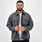 Casaco Broken Rules Oversized em Lã Batida Masculino