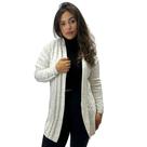 Casaco Carmene Cardigan sem Botão Aberto Feminino