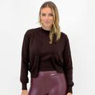 Casaco Das Gurias Cardigan de Lã Curto Feminino