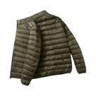 Casaco De Algodão Grosso Masculino Para Inverno, Estilo Coreano, Casual, Slim Fit, Silhueta Elegante Casaco De Algodão Grosso Masculino Para Inverno, Estilo Coreano, Casual, Slim Fit, Silhueta Elegante