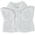 Casaco de bebê manga longa cardigan de lã tricô Recém nascido