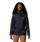 Casaco de chuva Columbia Arcadia II impermeável Feminino preto