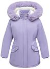 Casaco de inverno CICVSOC Girl Waterproof Warm Parka Puffer Jacket