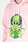 Casaco de Moletom ET Alien - Rosa Claro Casaco de Moletom ET Alien - Rosa Claro