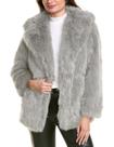 Casaco de pele sintética COZYPOIN Warm Mid Long Winter Jaqueta feminina