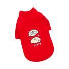Casaco De Pelúcia Dupla Face Quente Com Capuz De Cachorro De Desenho Animado Fofo E Gola Alta Para