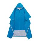 Casaco De Poncho Ao Ar Livre Para Chuva, Caminhadas 3 Em 1 Azul