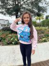 Casaco Felpado Com Capuz Stitch Fofinho Animê