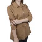 Casaco Feminino Facinelli By Mooncity Marrom - 610206 Casaco Feminino Facinelli By Mooncity Marrom - 610206