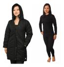 Casaco feminino Impermeável Plus Size + Calça Térmica segunda pele Frio Intenso, Neve