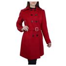 Casaco Feminino Peleteria Cordeiro Vermelho - 2866
