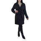 Casaco Feminino Pellini Longo Mescla Preto - GD5564