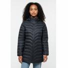 Casaco Feminino Pluma de Pato Alpelo Pesponto Preto 20500057 - Preto 40