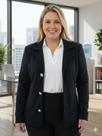 Casaco Feminino Preto Plus Size Maxiblazer Botão Social Blazer Neopreme