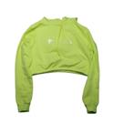 Casaco fila feminino com capuz comfort easy-amarelo neon
