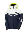 Casaco Helly-Hansen Pier 4.0 impermeável feminino azul marinho L