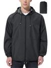 Casaco Impermeável Masculino UIQUR Corta-Vento Leve com Capuz Casaco Impermeável Masculino UIQUR Corta-Vento Leve com Capuz