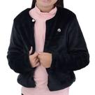Casaco Infantil Feminino Brandili Fleece Preto - 55261