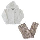 Casaco Infantil Feminino Pelúcia Brandili Off white - 549760