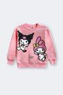 Casaco infantil menina estampa My Melody Brandili