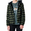 Casaco Infantil Menino Johnny Fox Overshirt Flanela Verde