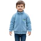 Casaco Infantil Menino Peluciado com Zíper Inverno Escolar - Casaco Infantil Menino Peluciado com Zíper Inverno Escolar -